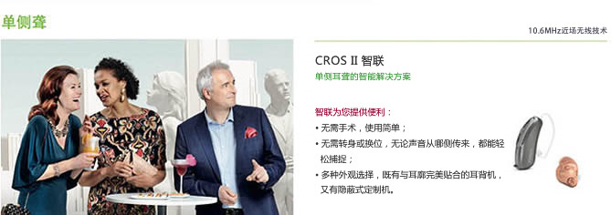 峰力无线产品Cros II 智联