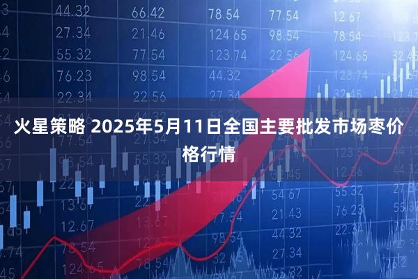 火星策略 2025年5月11日全国主要批发市场枣价格行情
