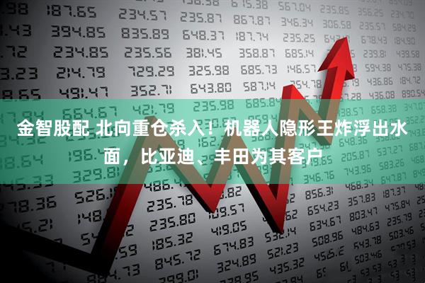 金智股配 北向重仓杀入！机器人隐形王炸浮出水面，比亚迪、丰田为其客户